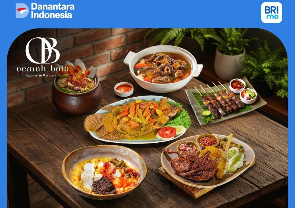 Kini BRI Branch Office Radio Dalam Ada Promo Transaksi 100 Ribu, Untuk Hidangan Kulineran di Resto Oemah Boto