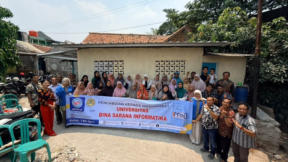 Universitas BSI Menggelar Pengabdian Masyarakat Berfokus Penguatan Kapasitas Kewirausahaan Masyarakat Melalui Materi Praktis, dan Pemanfaatan Teknologi Digital